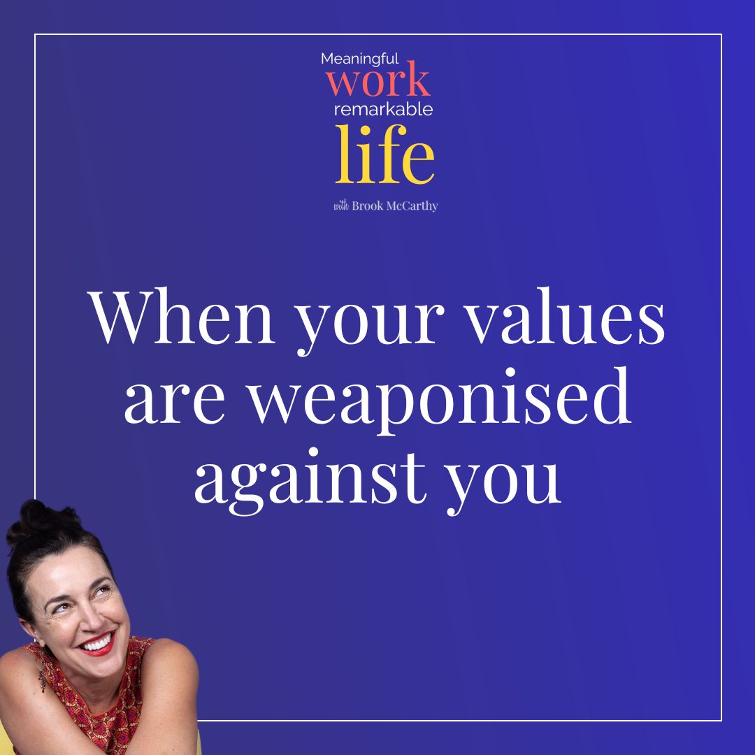 Episode 41: When your values are weaponised against you